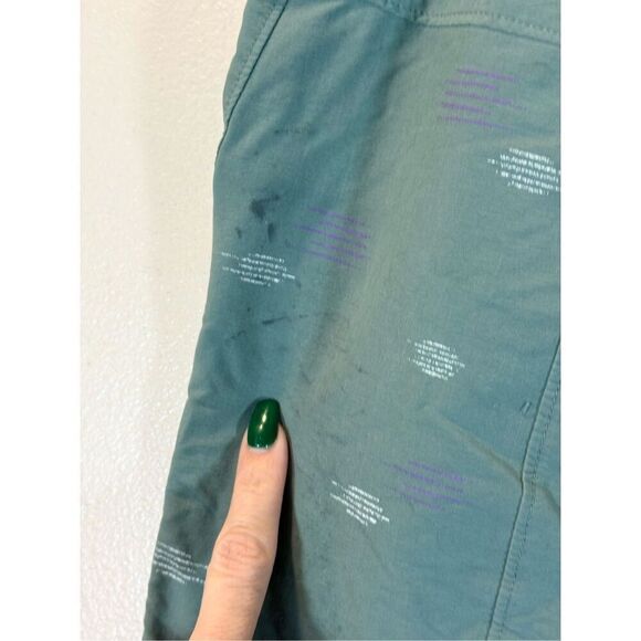 Patagonia Sage Green Western Print Dirt Craft Bike Shorts Women's Size 6 - Picture 6 of 14